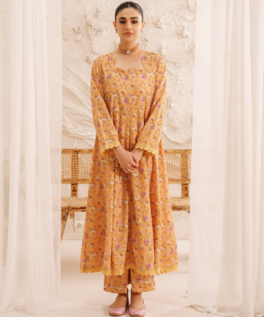 GARNET CIRELLA 2 PIECE DIGITAL PRINTED SUIT