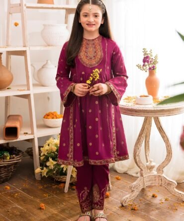 GARNET 2 PIECE PRINTED LAWN SUIT (GUL-E-LALA)