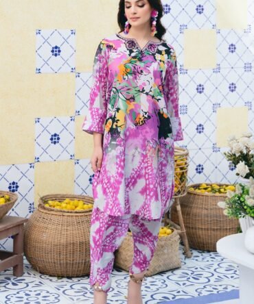 Vanya 2 Piece Embroidered Lawn Suit (CO-60)