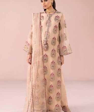 Vanya 3 Piece Raw Silk Organza Suit (FR-03)